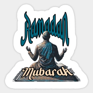 Ramadan Mubarak Sticker